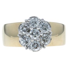 Gold Cluster Rings