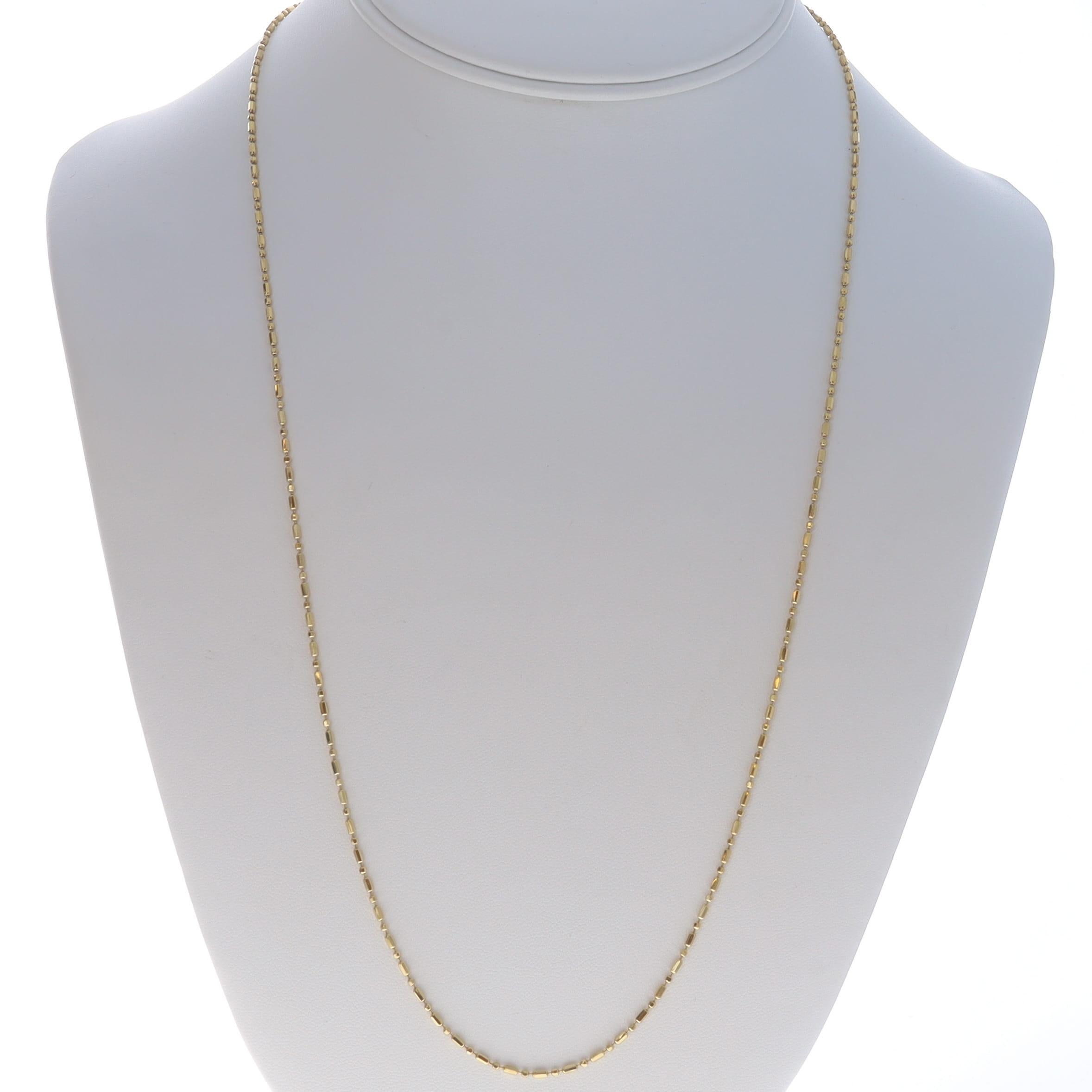 Collier de perles fantaisie en or jaune avec diamants 24