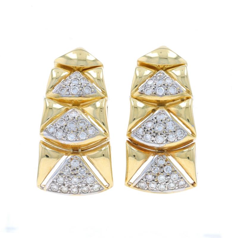 Contenuto del metallo: Oro giallo 18k e oro bianco 18k

Informazioni su A. Stone

Diamanti naturali
Carati: 1.08ctw
Taglio: Rotondo brillante
Colore: G - H
Chiarezza: VS1 - VS2

Carati totali: 1,08ctw

Stile: Pendente
Tipo di chiusura: Chiusure a