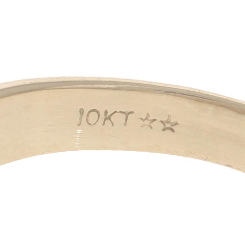 Yellow Gold Diamond Engagement Ring - 10k Single .25ctw For Sale 2