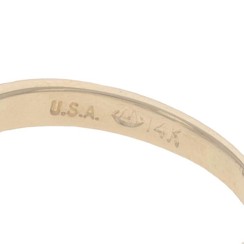 Verlobungsring aus Gelbgold mit Diamanten - 14k Marquise .62ctw 2