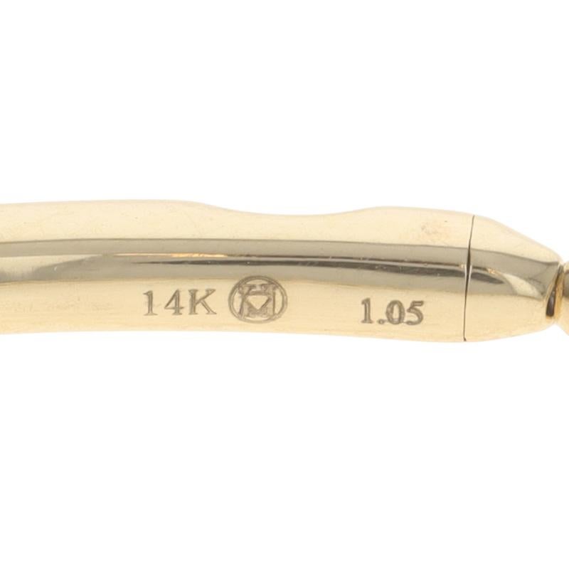 Bracciale Flex con diamanti in oro giallo da 6 3/4