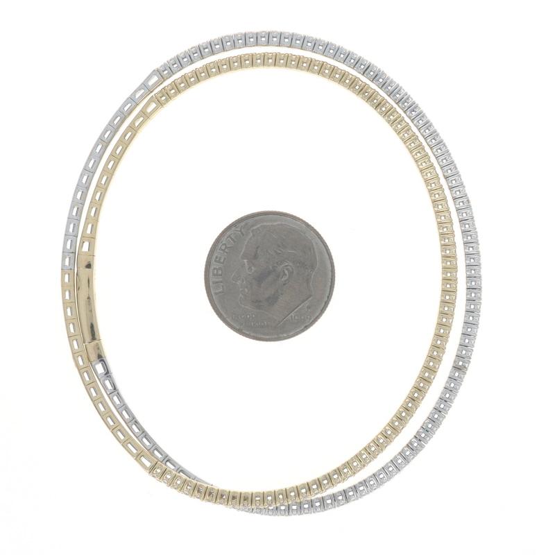 Bracelet croisé en or jaune avec diamants 8