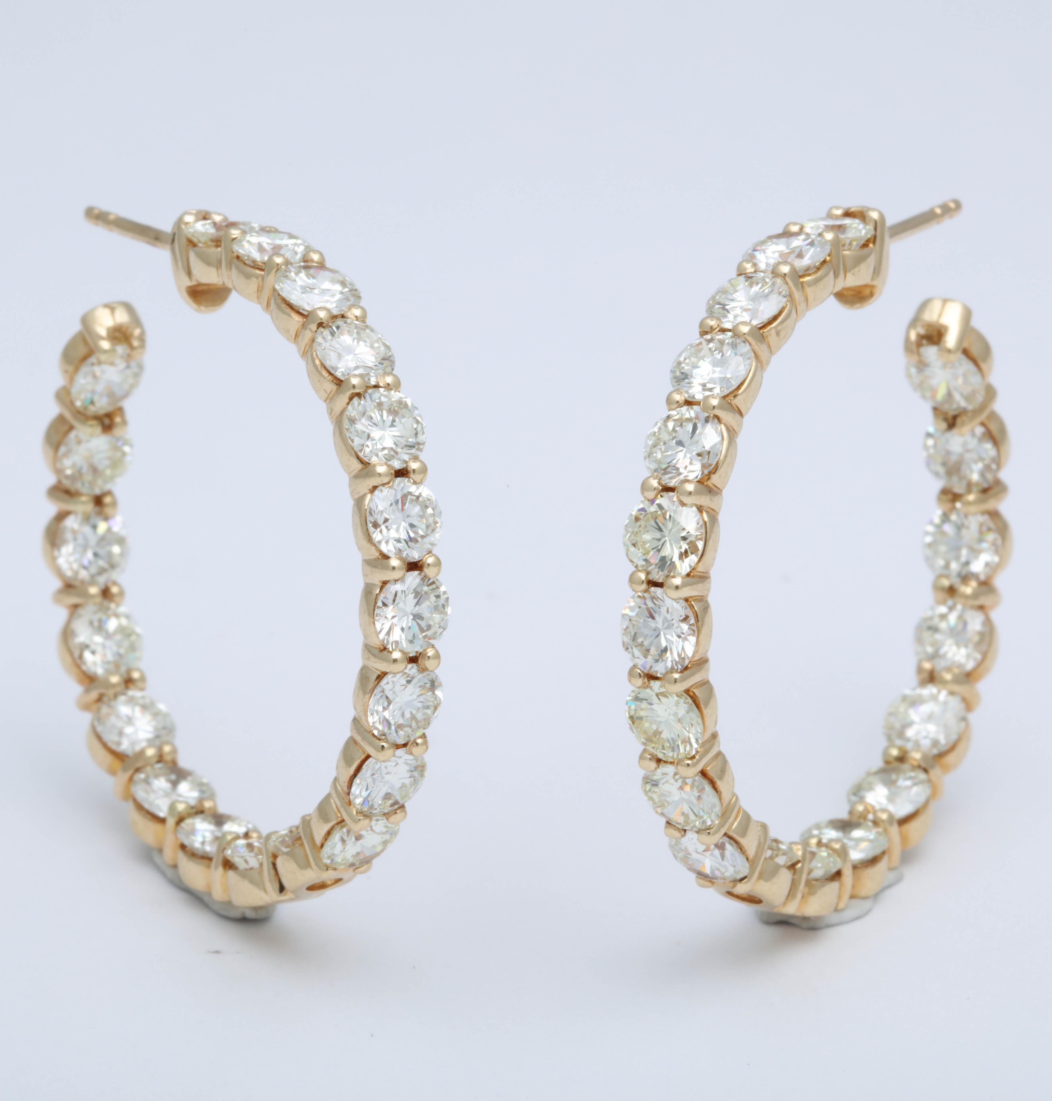 diamon hoops