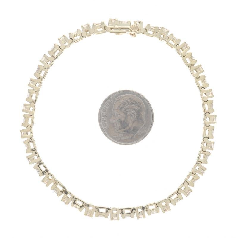 Gelbgold Diamant-Gliederarmband 7
