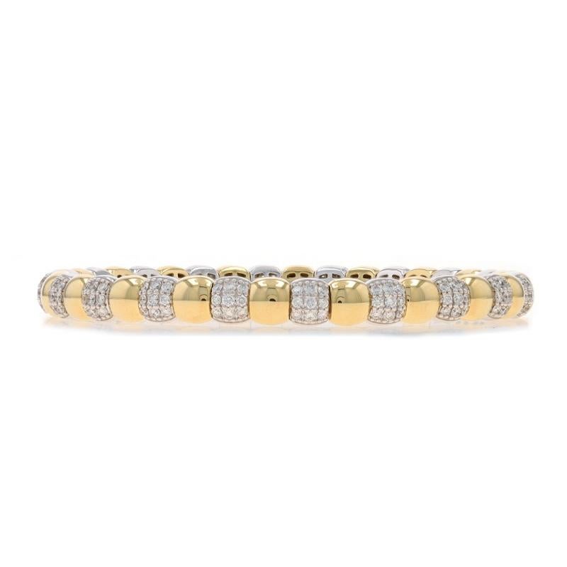 Bracciale A Link Flex in oro giallo 6 3/4