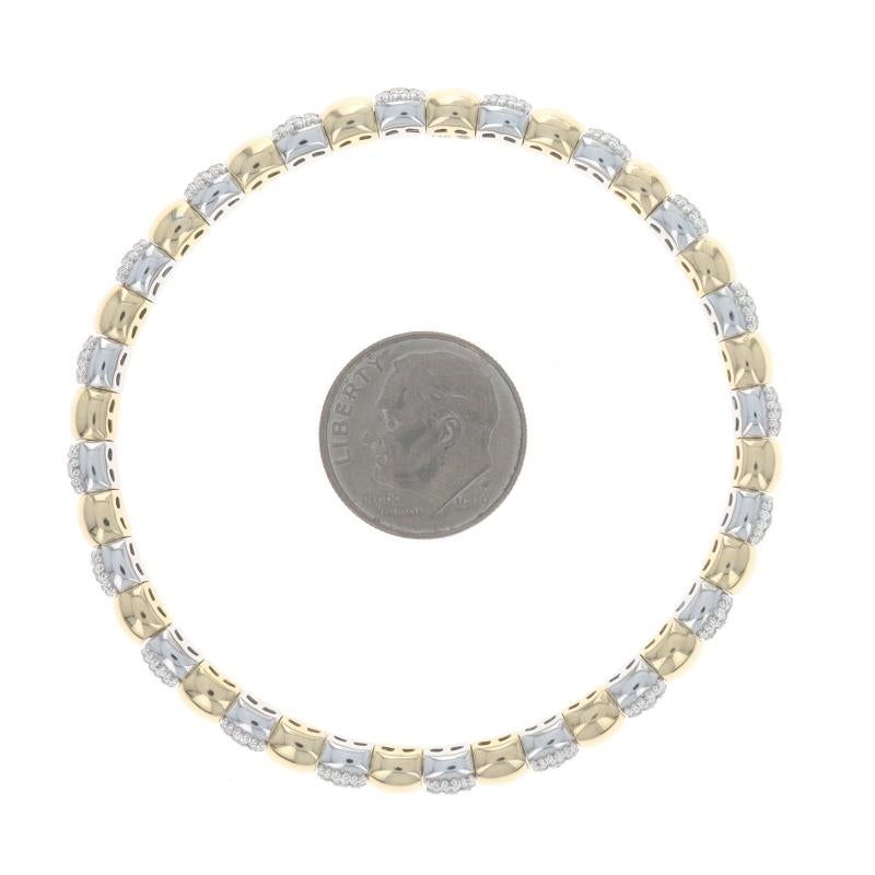 Bracciale A Link Flex in oro giallo 6 3/4