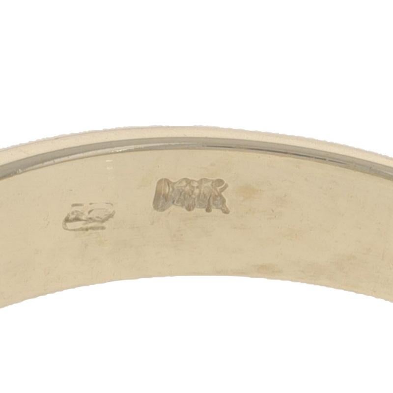 Yellow Gold Diamond Men's Wedding Band - 14k Baguette .40ctw Channel Set Ring 3