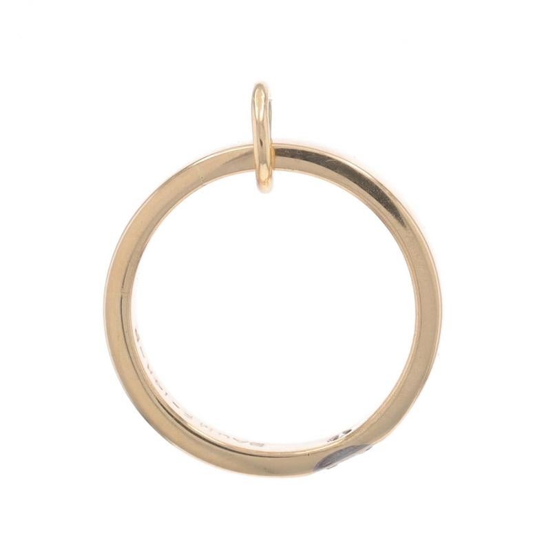 Taille ronde Or jaune Diamant Mini Solitaire Wedding Charm -14k Ring Replica Love Marriage en vente