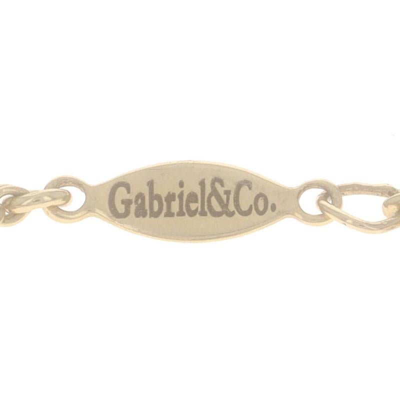 Mehrstrangige Halskette aus Gelbgold mit Diamanten - 14k rund .12ctw Station verstellbar im Angebot 2