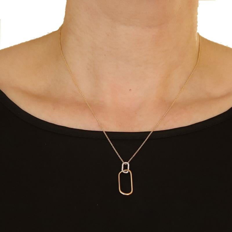 Collar Colgante Diamante Oro Amarillo 18