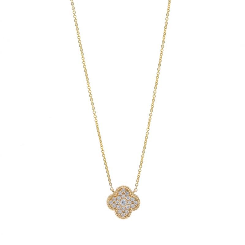 Metallgehalt: 14k Gelbgold

Informationen zu Stein

Natürliche Diamanten
Karat(e): .17ctw
Schliff: Runder Brillant
Farbe: G
Reinheit: VS2 - SI1

Karat gesamt: .17ctw

Stil: Cluster
Kette Stil: Kabel
Halskette Stil: Kette
Verschluss-Typ:
