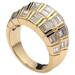 Gelbgold Diamant-Ring