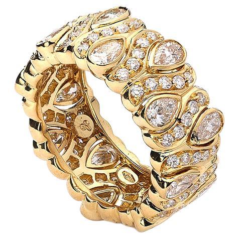 Yellow Gold Diamond Ring