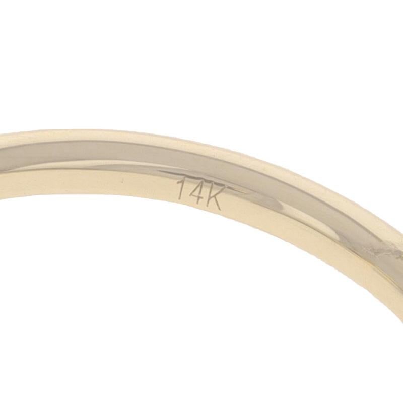 Anello di fidanzamento semi-montato in oro giallo - 14k per 1,50ct rotondo in vendita 1