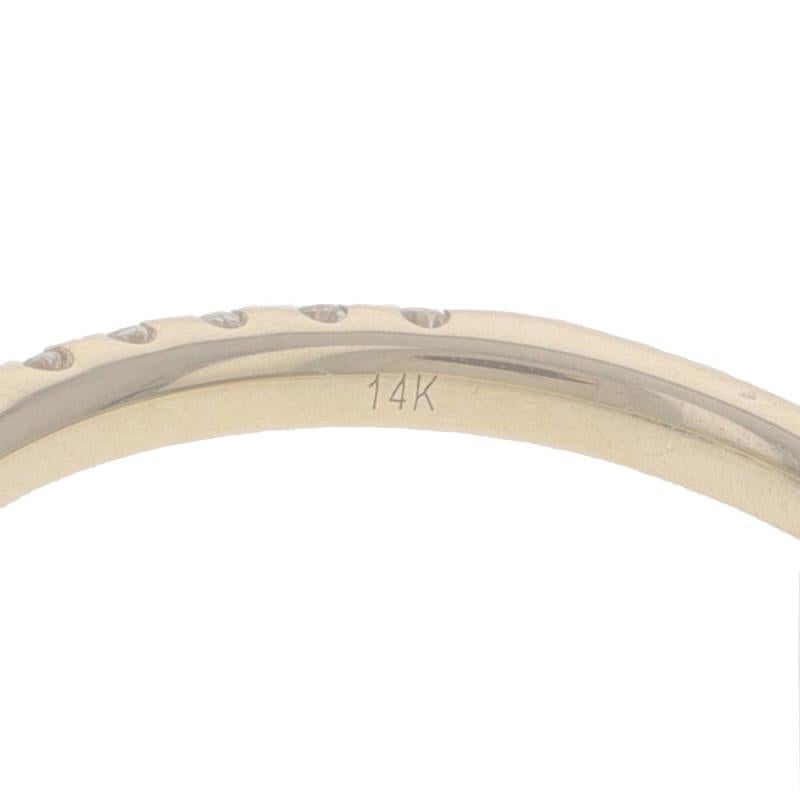 Yellow Gold Diamond Semi-Mount Hidden Halo Engagement Ring 14k .32ctw 7x5mm Oval For Sale 1