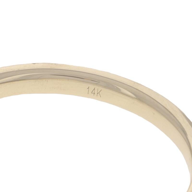Bague de fiançailles en or jaune avec halo caché et semi-monture en diamant -14k pour 2.00ct Round en vente 2