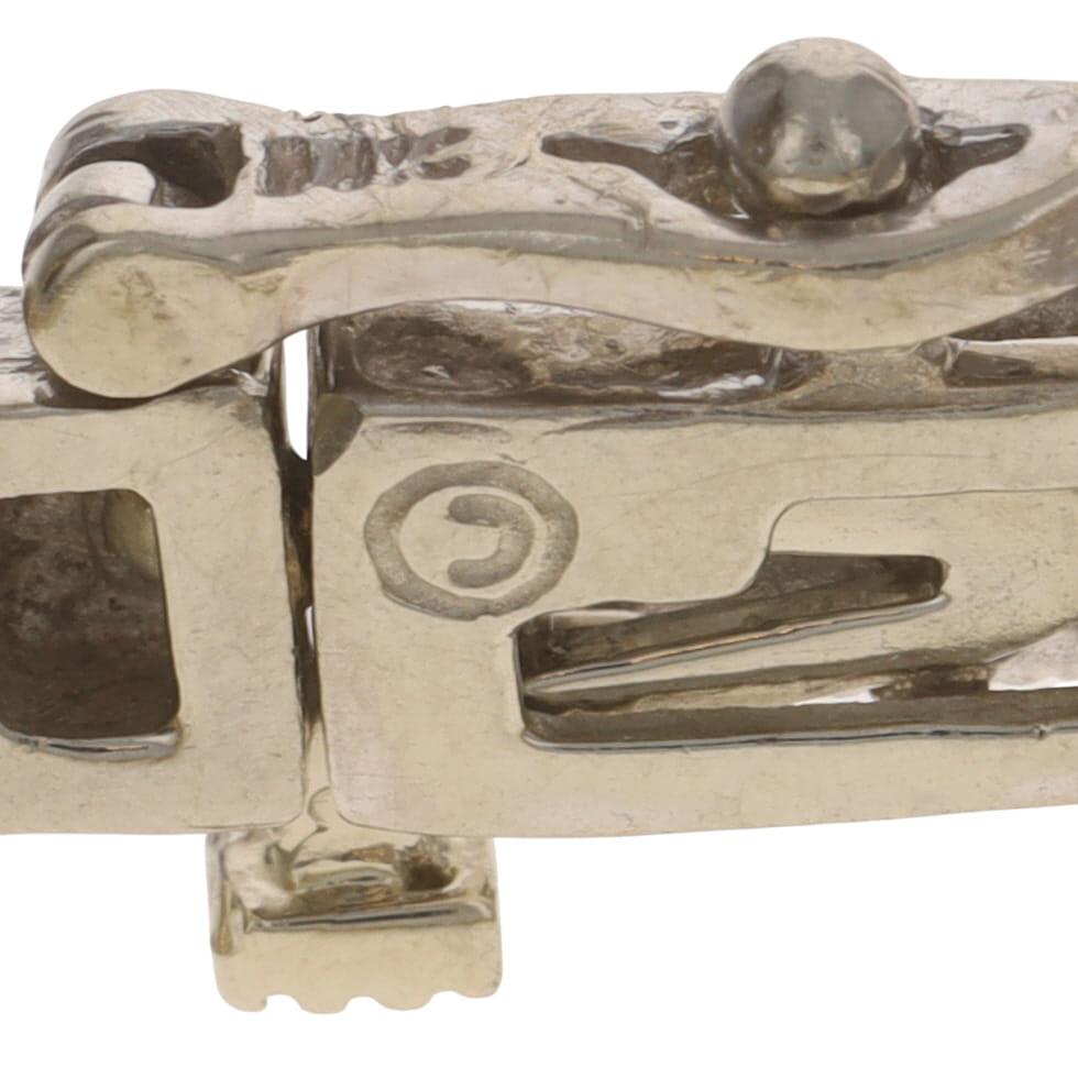 Bracelet en or jaune avec diamants 6 1/2