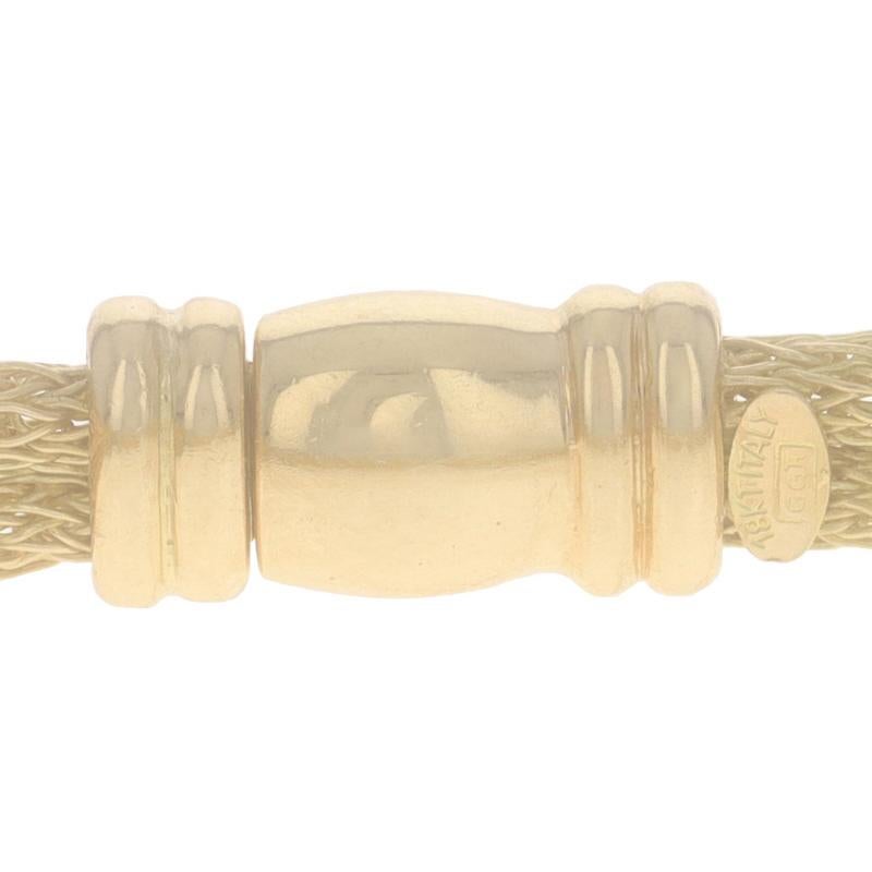 Gelbgold-Diamant-Station-Armband 6 3/4