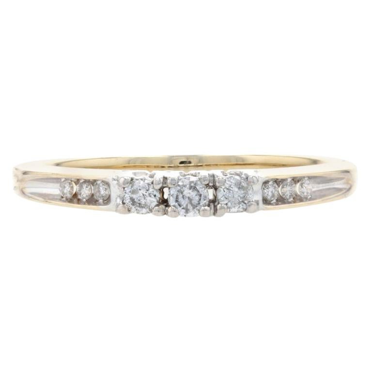 0.25Ct Round Brilliant Diamond Engagement Ring Set In 9ct Yellow Gold main image 1