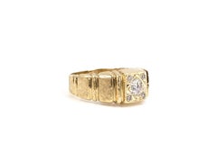 Yellow Gold Diamond Vintage Ring
