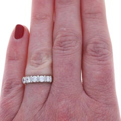 Yellow Gold Diamond Wedding Band - 18k Round Brilliant 1.00ctw Ring