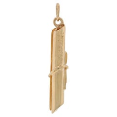 Breloque de diplôme en or jaune - 14k Graduate Gift