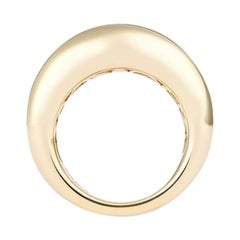 Yellow Gold Dome Statement Ring