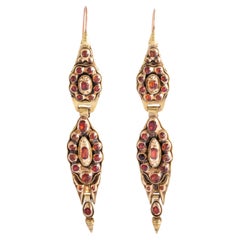 Antique Yellow Gold Earrings