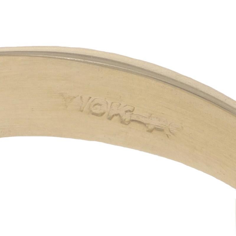 Yellow Gold East-West Oval Signet Men's Ring - 10k Engravable For Sale 4