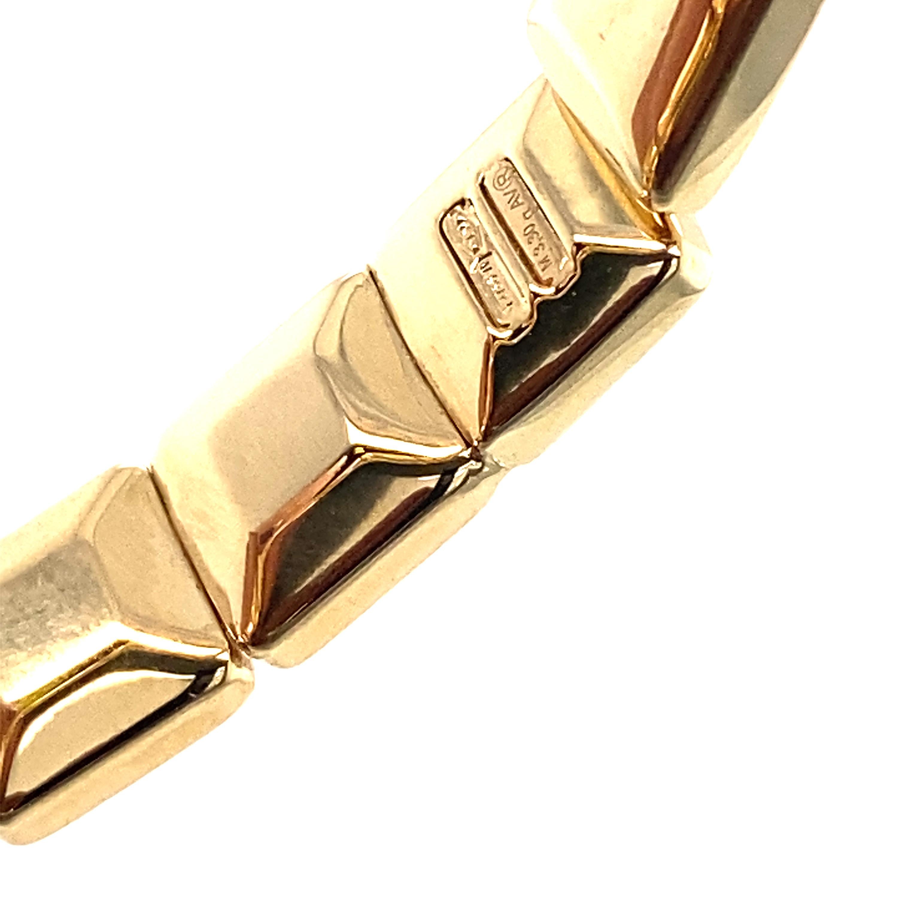 Bracelet Chimento moderne en or jaune 18 carats  Neuf - En vente à Vannes, FR