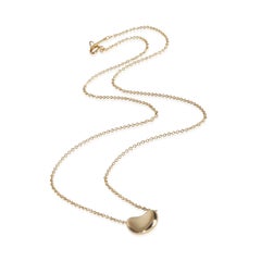 Yellow Gold  Elsa Peretti Vintage 11mm Bean Pendant