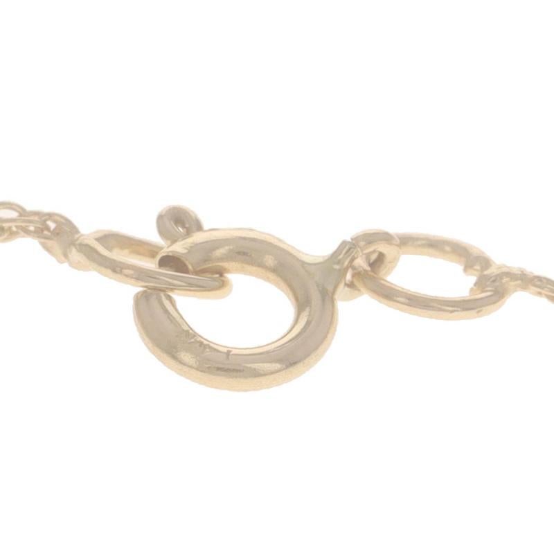 Collier grappe d'émeraudes 18 1/4