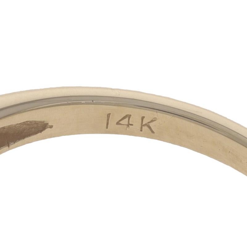 Gelbgold Smaragd Cocktail Solitär Ring - 14k Square Cut Smaragd 2,67 Karat 1