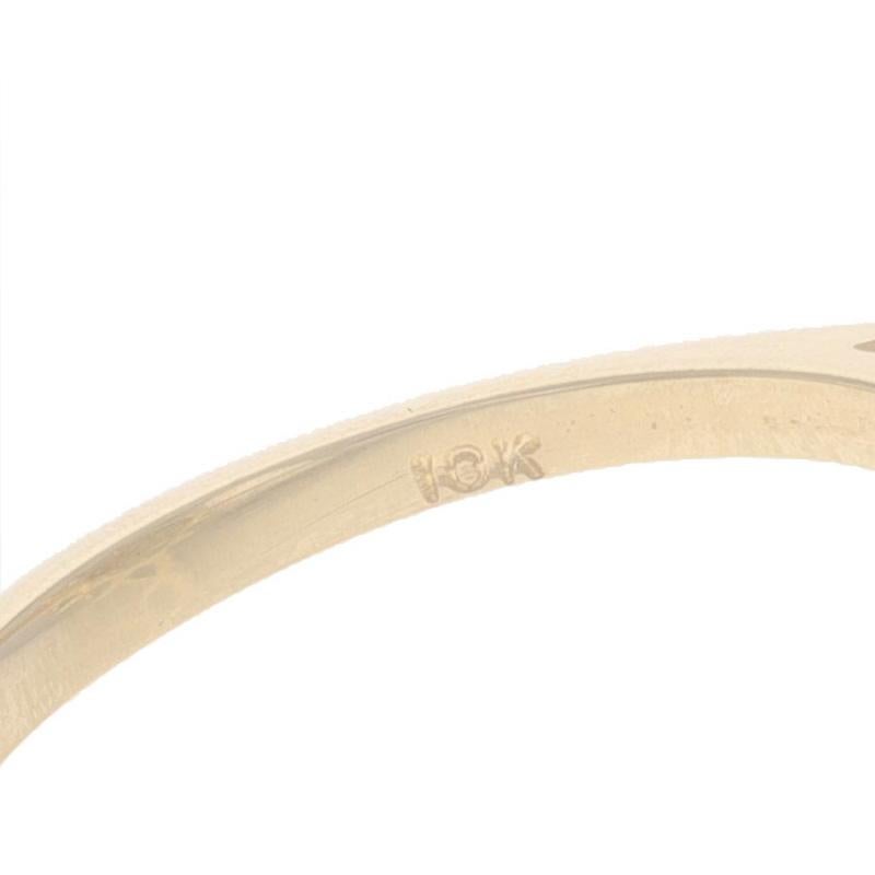 Gelbgold Smaragd Diamant Cluster Cocktail Halo Ring - 10k Marq & Rd .87ctw im Angebot 2