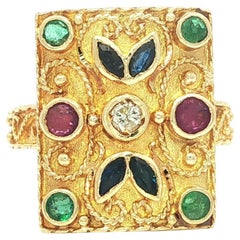 Rubin-Verlobungsringe