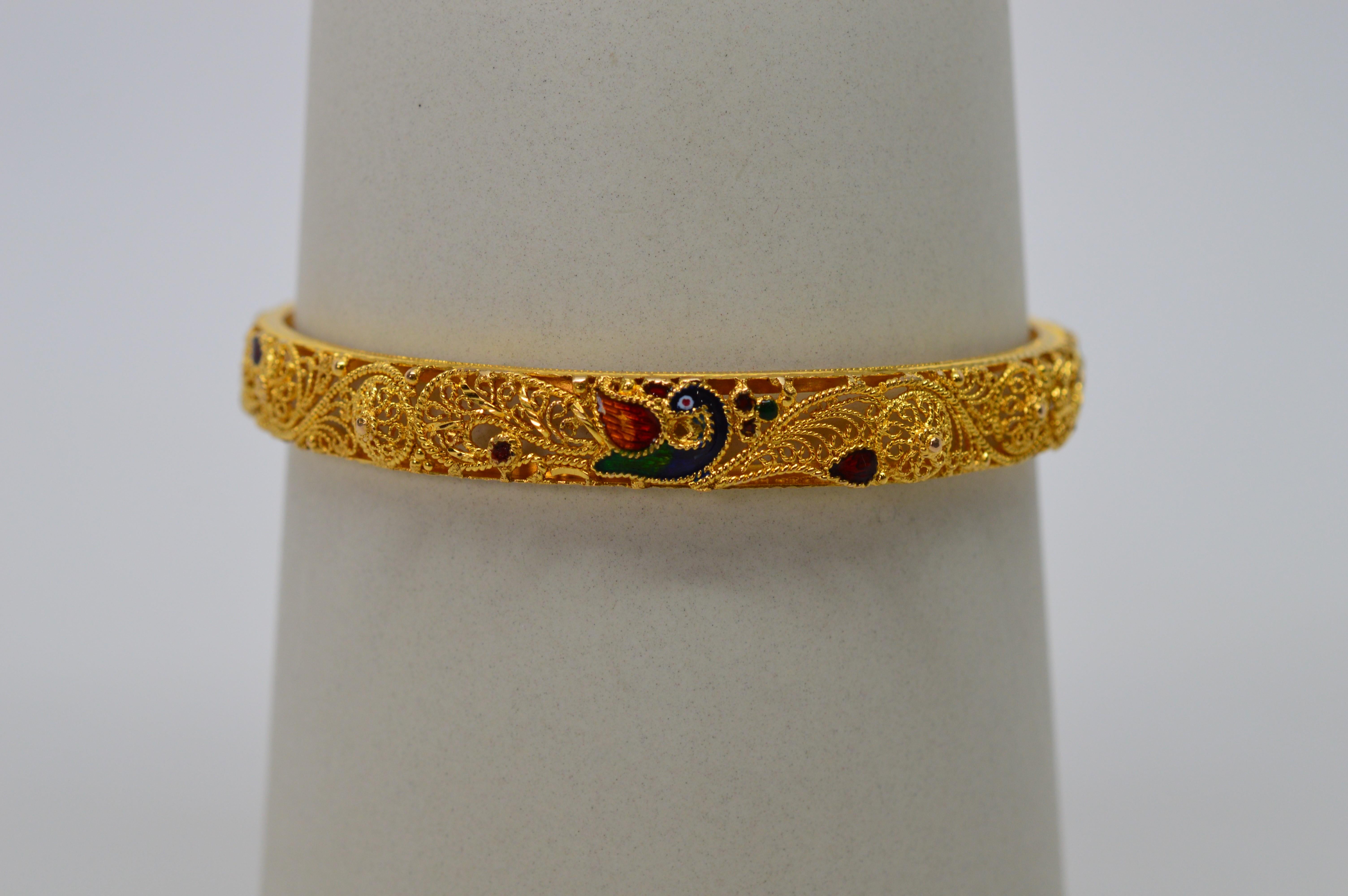 18 gram gold bangles
