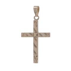 Pendentif Croix en or jaune - 10k Faith
