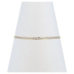 Bracciale a catena con ancora in oro giallo 8 1/4" - 10k Marin Italy