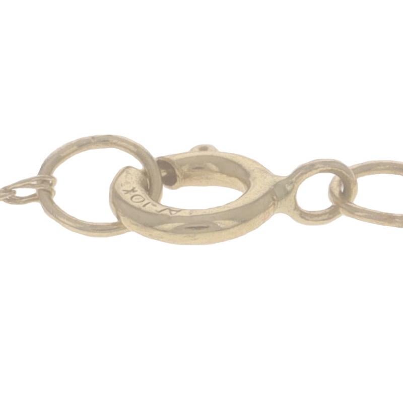 Donna Collana Trio di fiori di diamanti blu in oro giallo da 17