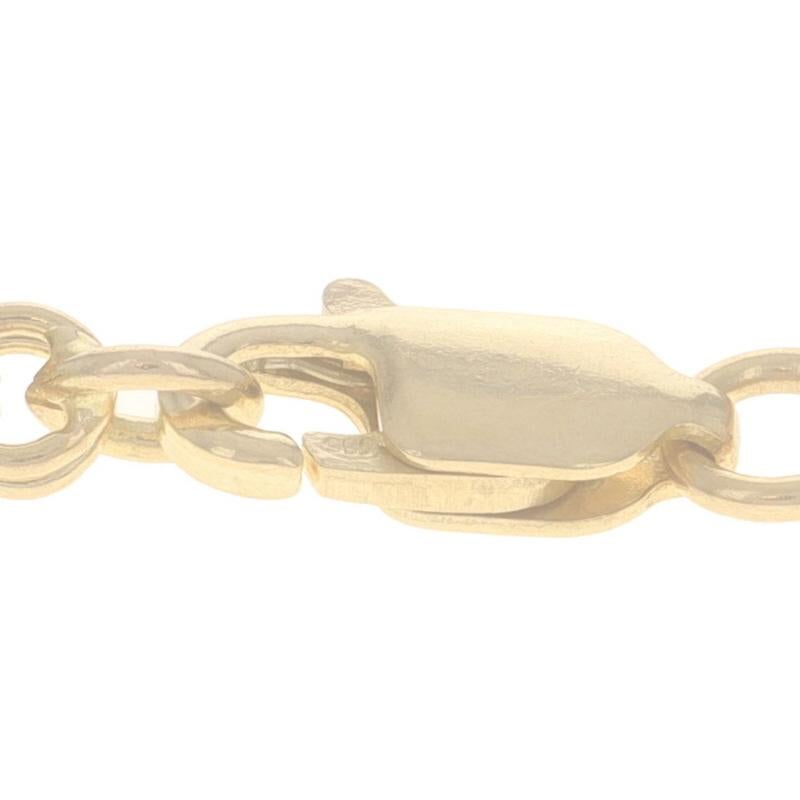 Yellow Gold Fancy Byzantine Chain Necklace 24