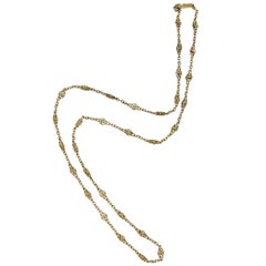 Yellow Gold Fancy Link Chain