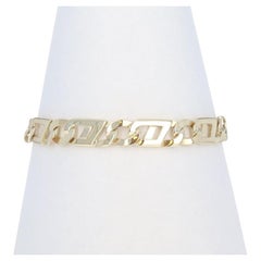 Pulseras de cadena de oro
