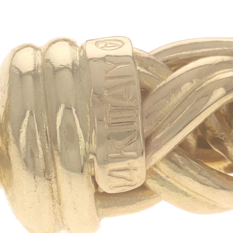 Bracelet chaîne blé fantaisie en or jaune 7 1/2