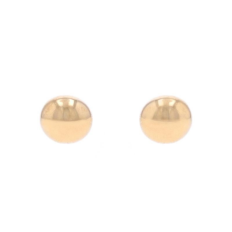 Donna Orecchini a goccia in filigrana d'oro giallo - 18k Studs w/ Enhancers Convertibile in vendita