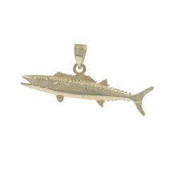 Pendentif poisson en or jaune - 14k Aquatic Life