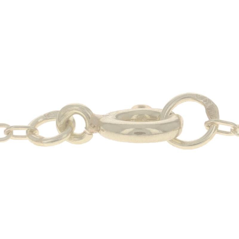 Collier à chaîne plate en or jaune 17 1/2