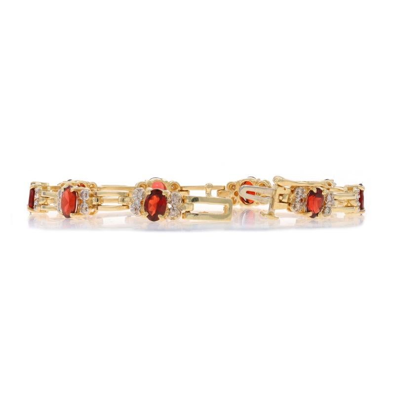 Bracelet à maillons ovale 7
