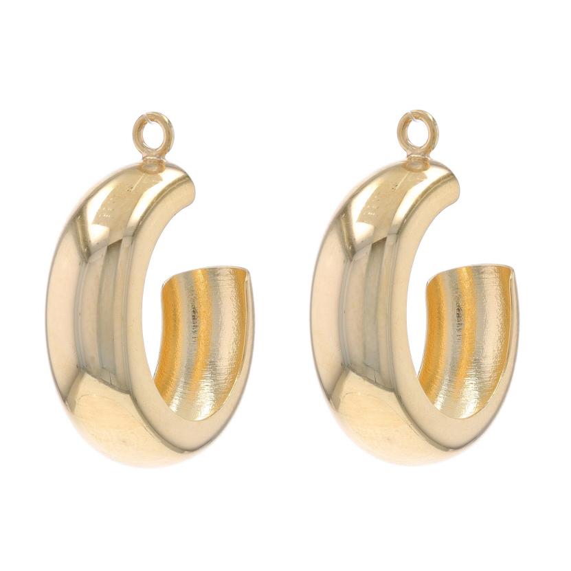 Contenuto del metallo: Oro giallo 14k

Stile: Enhancements a mezzo cerchio

Misure

Altezza (dalla cauzione fissa): 2 13/16