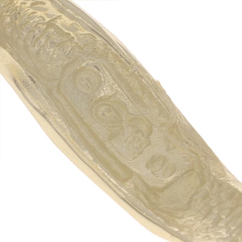 Pendentif coeur en or jaune 14k géométrique en vente 1